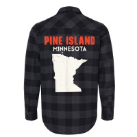 Pine Island Minnesota Usa State America Travel Minnesotan T Shirt Flannel Shirt | Artistshot