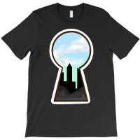 Keyhole Silhouette T-shirt | Artistshot