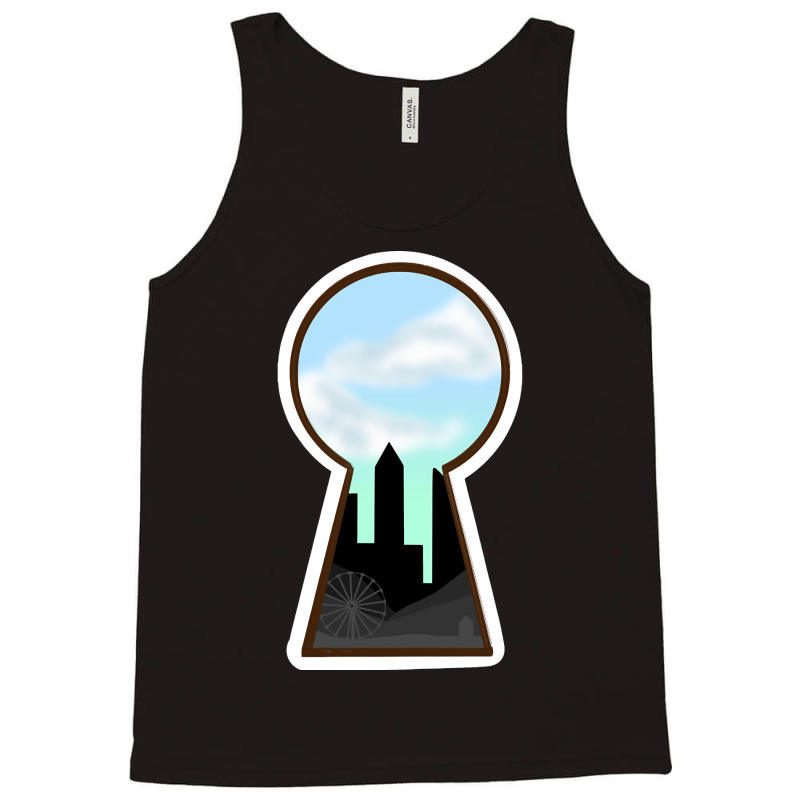 Keyhole Silhouette Tank Top by lykhongduong9enev3 | Artistshot