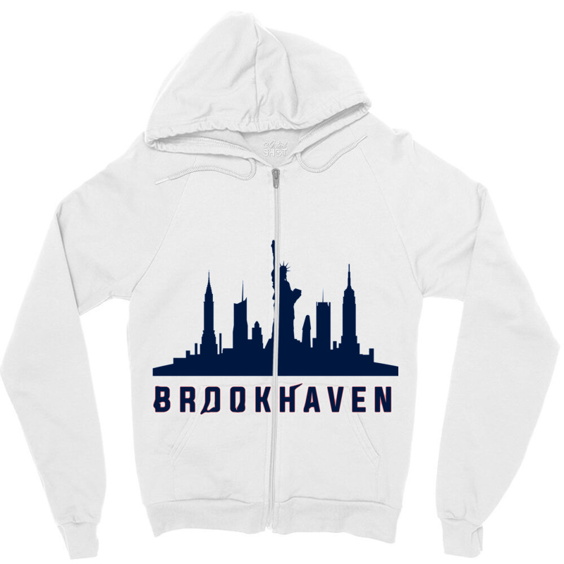 Brookhaven Long Island New York Zipper Hoodie by LUCYICHARDS | Artistshot