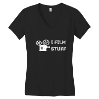 Film Producer I Film Stuff Filmmaker Film Director Movie Women's V-neck T-shirt | Artistshot