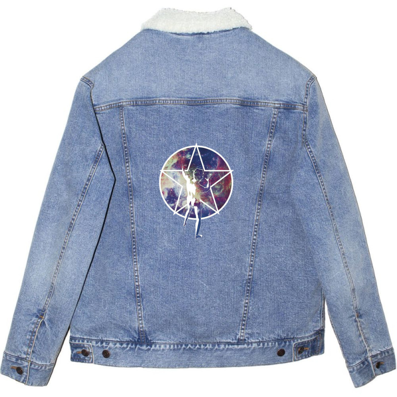 Starman Galaxy Unisex Sherpa-lined Denim Jacket | Artistshot