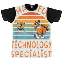 Technology Specialist Job Funny Thanksgiving T Shirt Graphic T-shirt | Artistshot