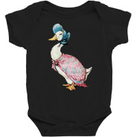 Jemima Puddle Duck Vector Hires Baby Bodysuit | Artistshot