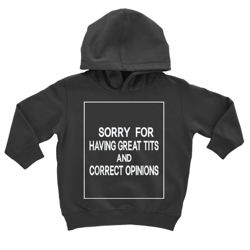 Sorry For Having Great Tita And Correct Opinions T Shirt Toddler Hoodie | Artistshot