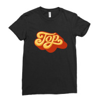 Stickers Top Ladies Fitted T-shirt | Artistshot