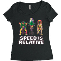 Racer Turtle Snail Sloth Race Women's Triblend Scoop T-shirt | Artistshot