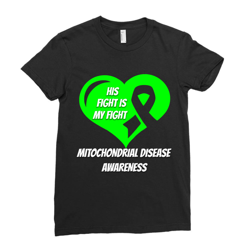 Mitochondrial Disease-pos8w Ladies Fitted T-Shirt by lykhongduong9enev3 | Artistshot