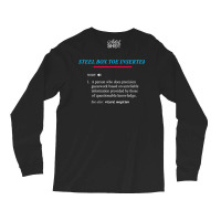 Steel Box Toe Definition T Shirt Long Sleeve Shirts | Artistshot