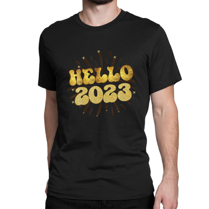 Goodbye 2022 Hello 2023 Happy New Year Funny Christmas Xmas Classic T-shirt | Artistshot