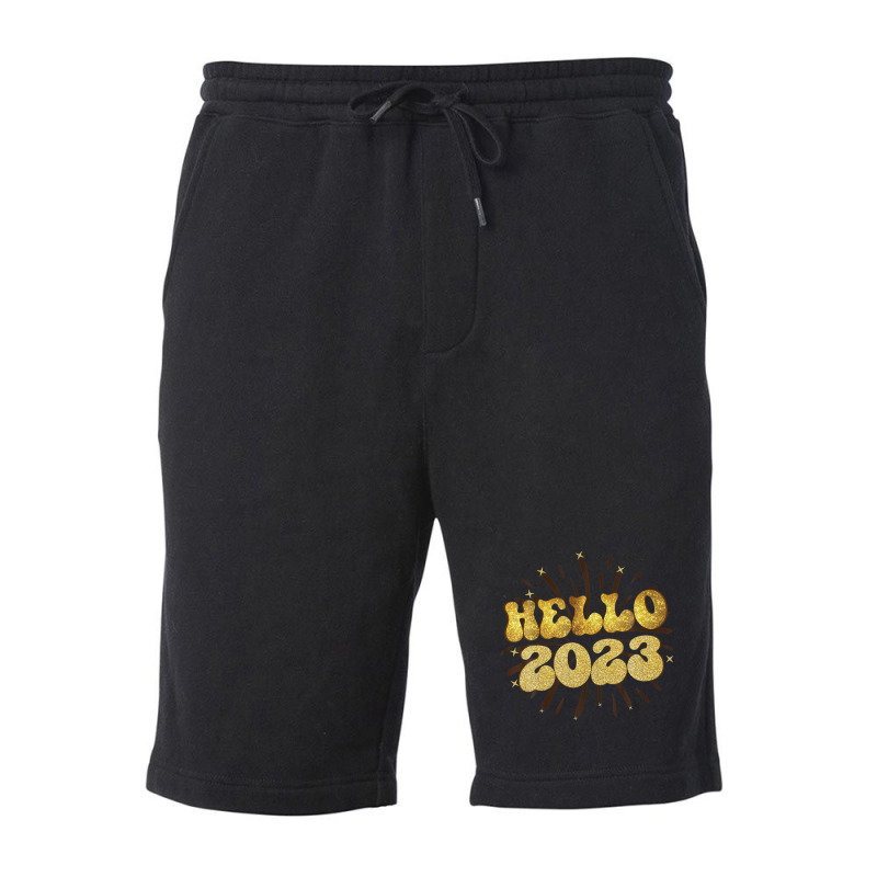 Goodbye 2022 Hello 2023 Happy New Year Funny Christmas Xmas Fleece Short | Artistshot