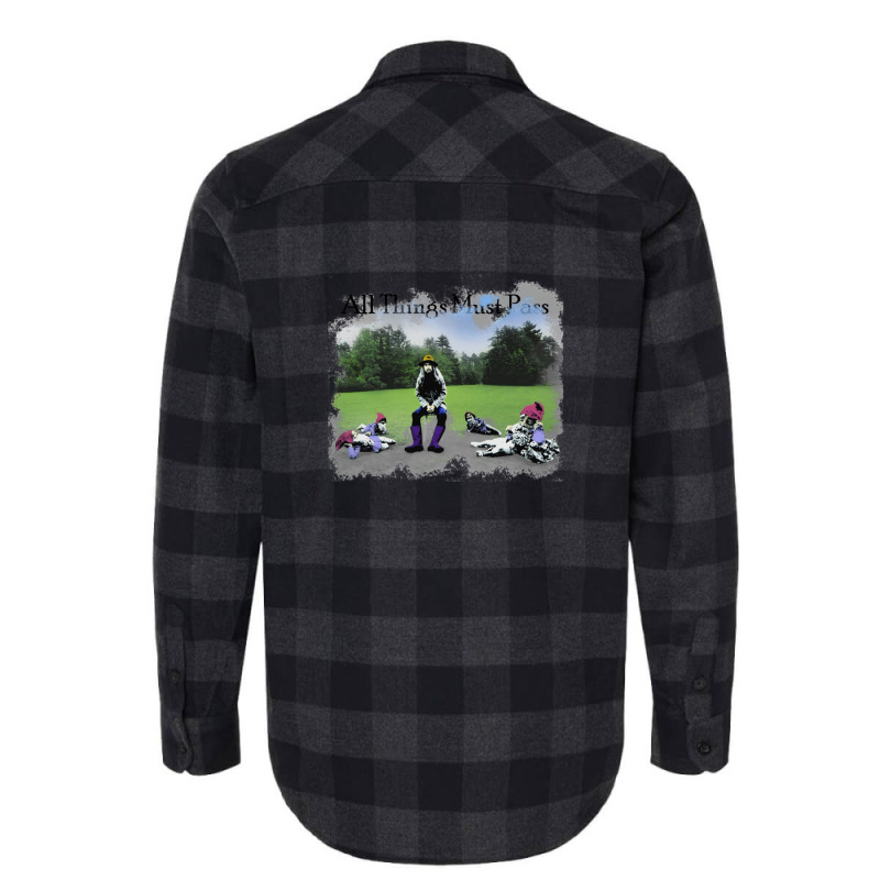 All Things Must Pass Album Flannel Shirt | Artistshot