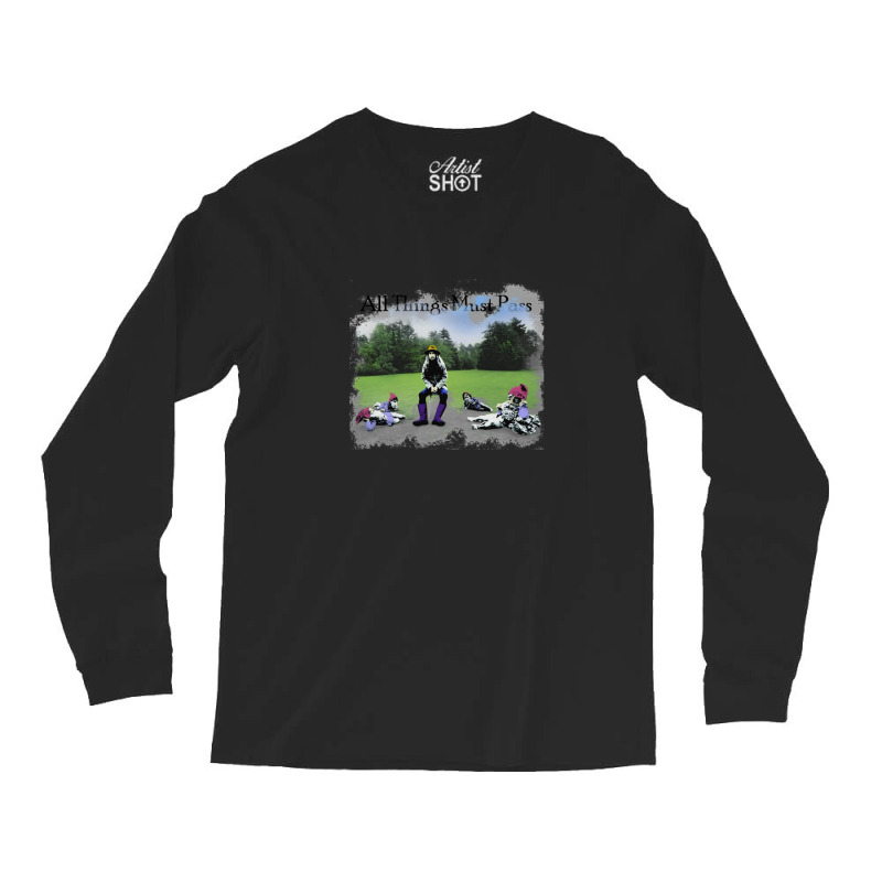 All Things Must Pass Album Long Sleeve Shirts | Artistshot