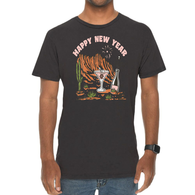 Western 2023 Happy New Year Merry Christmas Nye Party Tee Vintage T-shirt | Artistshot