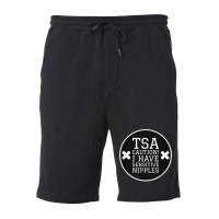 Tsa Caution I Have Sensitive Nipples - Vacation Tee Fleece Short | Artistshot