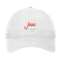 Jesus Is The Reason For The Season-christian Xmas Jumper Adjustable Cap | Artistshot