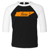 Home Tennessee State Orange Vol Vintage Flag Football Shirt Toddler 3/4 Sleeve Tee | Artistshot