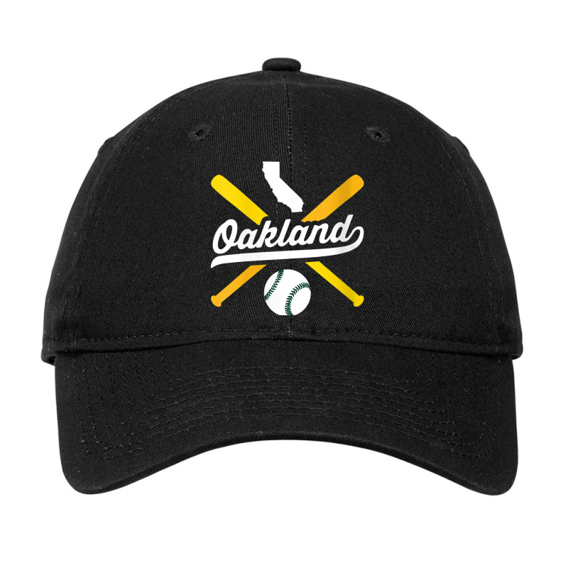 Womens Oakland Baseball Vintage California Pride Love City Green V-nec Adjustable Cap by CesarRobertoRamirez | Artistshot