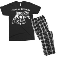 Vietnam Veteran War Proud Patriotic Military Army Men's T-shirt Pajama Set | Artistshot