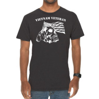 Vietnam Veteran War Proud Patriotic Military Army Vintage T-shirt | Artistshot