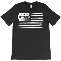 Usa Flag - Lines Of Coke (cocaine) And Razor Blade T-shirt | Artistshot