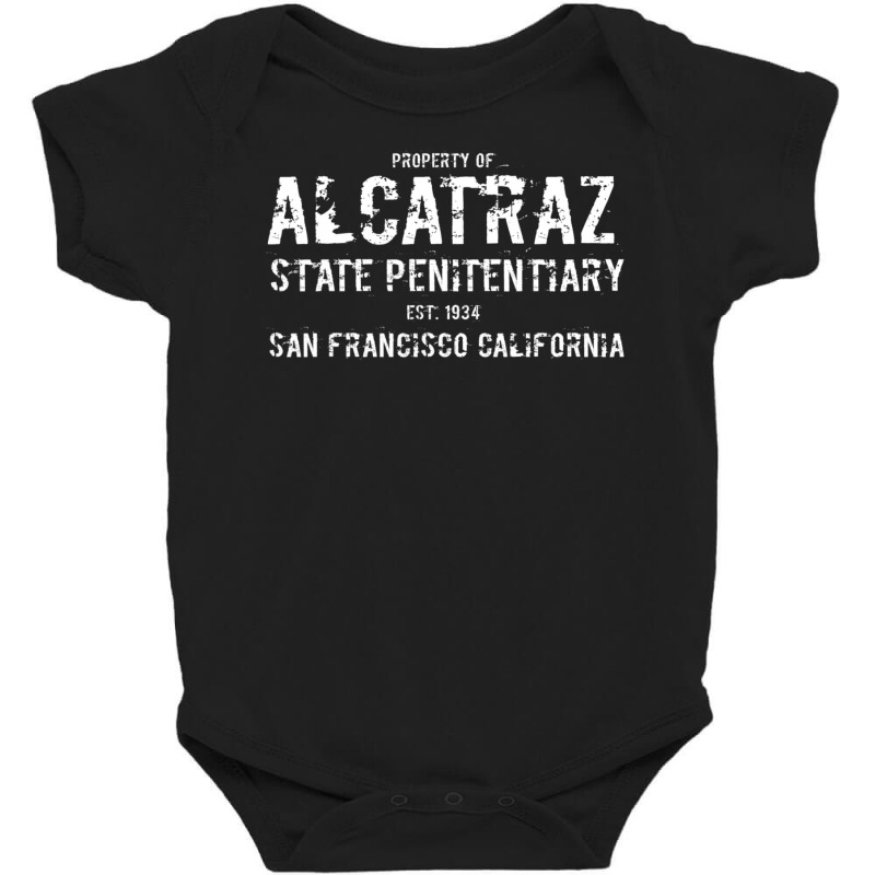 Inmate Property Of Alcatraz Penitentiary Prison Baby Bodysuit by Min09 | Artistshot