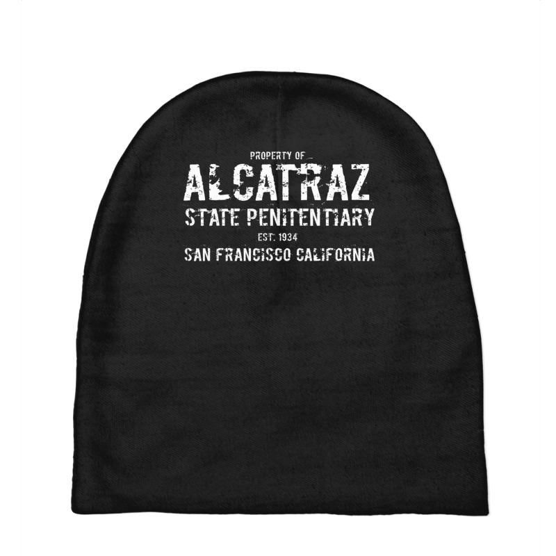 Inmate Property Of Alcatraz Penitentiary Prison Baby Beanies by Min09 | Artistshot