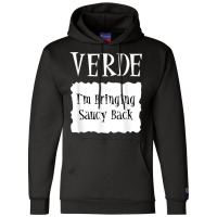 Verde - Hot Packet Halloween Taco Costume Champion Hoodie | Artistshot