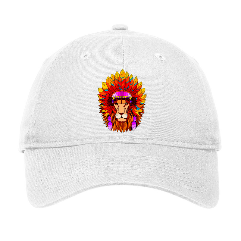 Head Lion Adjustable Cap by Polysh28 | Artistshot