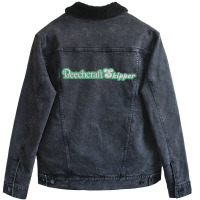 Beechcraft Aircraft Aviation Unisex Sherpa-lined Denim Jacket | Artistshot