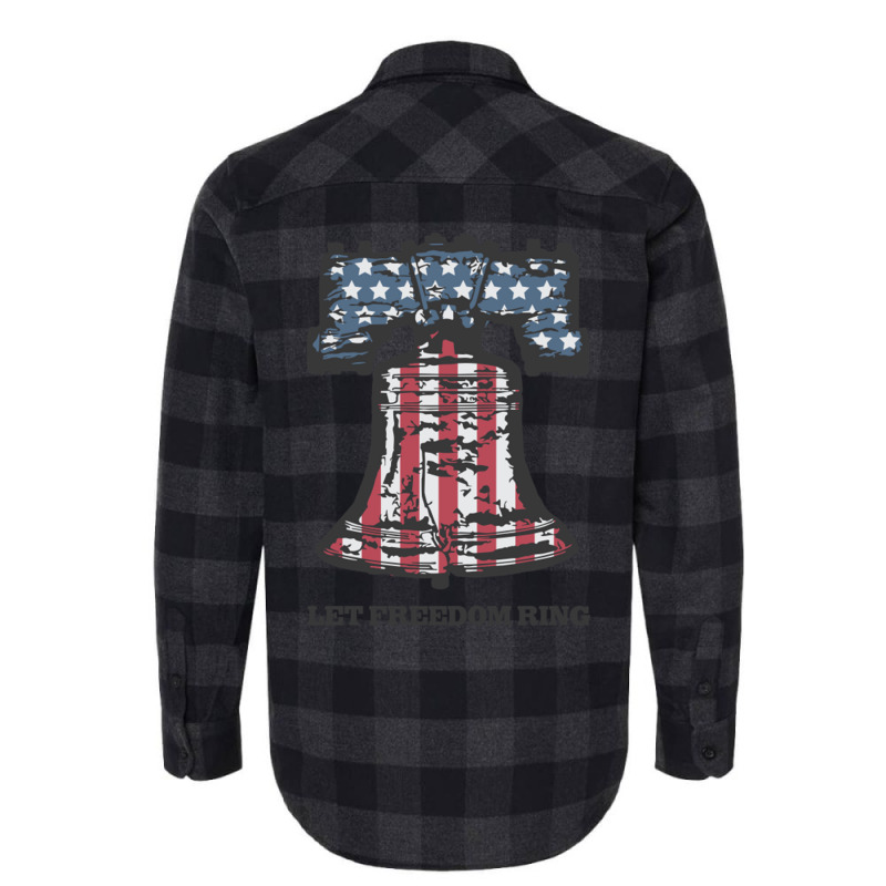 Let Freedom Ring Liberty Bell Flannel Shirt | Artistshot