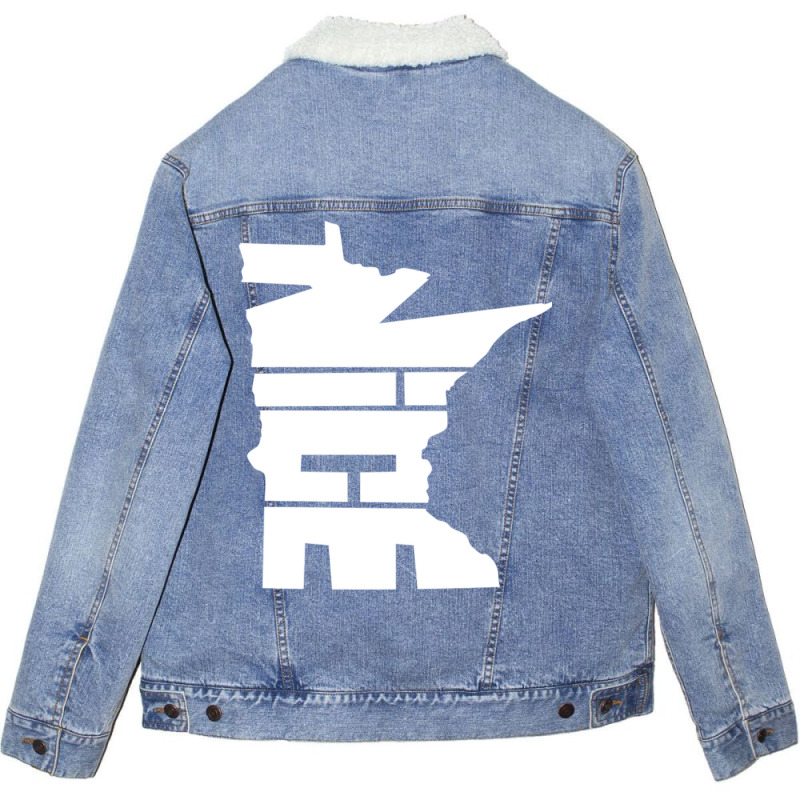 Minnesota Nice Unisex Sherpa-lined Denim Jacket | Artistshot