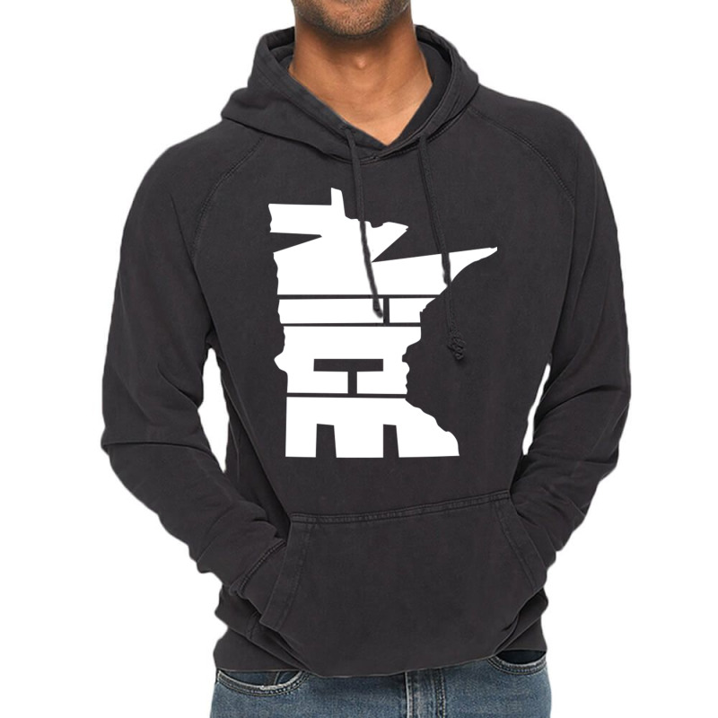 Minnesota Nice Vintage Hoodie | Artistshot