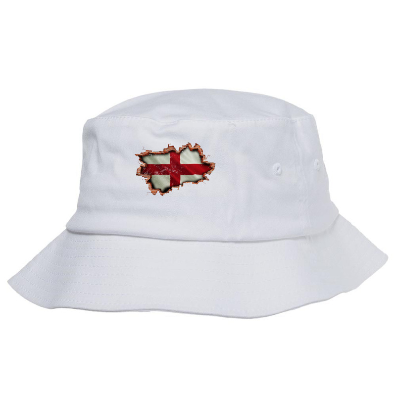 England Flag Inside Wall Bucket Hat by autlu2024 | Artistshot