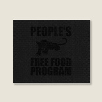 People's Free Food Program Landscape Canvas Print | Artistshot