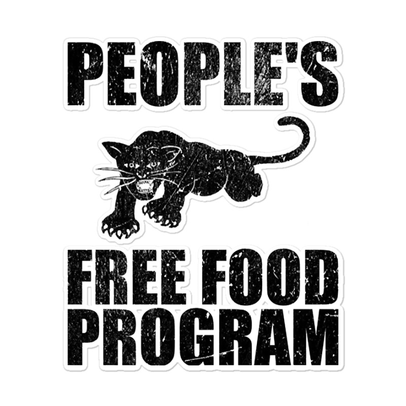 People's Free Food Program Sticker | Artistshot