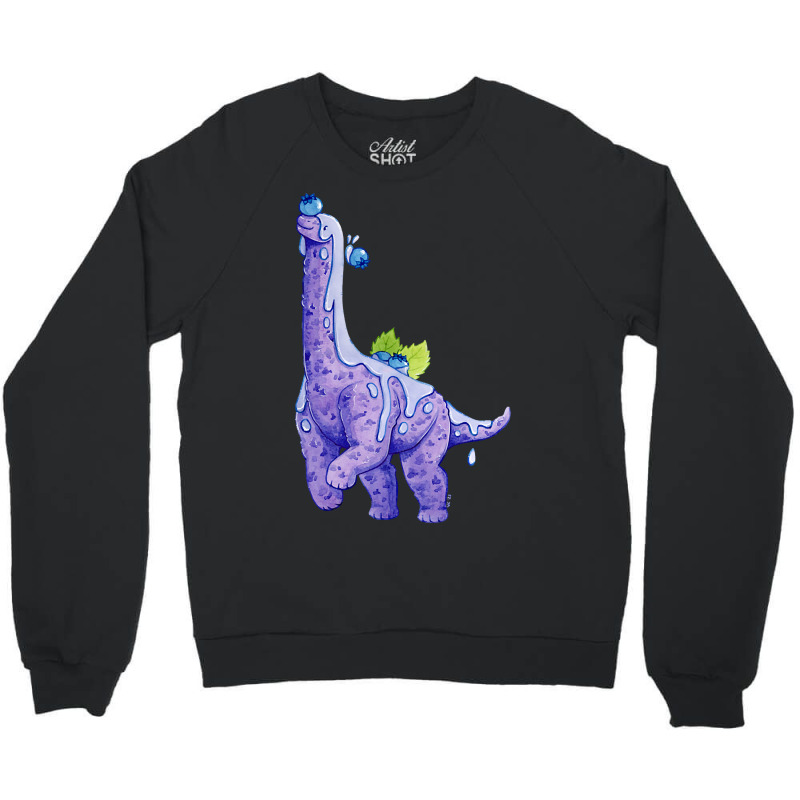 Blueberry Tallcake Dessert Dino Crewneck Sweatshirt by Pannell Quintero | Artistshot