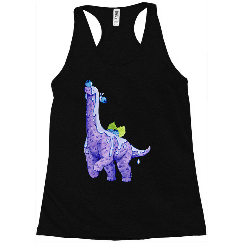 Blueberry Tallcake Dessert Dino Racerback Tank by Pannell Quintero | Artistshot