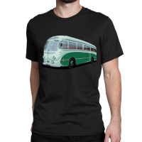 1952 Aec Regal Coach In Light And Dark Green Classic T-shirt | Artistshot