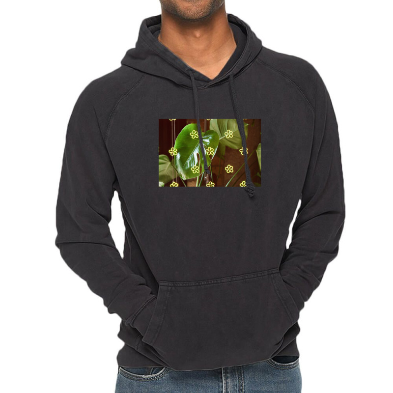 Monstera Deliciosa Vintage Hoodie by KarrieLBreuer | Artistshot