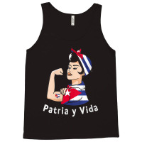 Womens Patriayvida Cuba Flag Bandana Tank Top | Artistshot