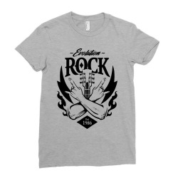 hard rock heavy metal quitar Ladies Fitted T-Shirt | Artistshot