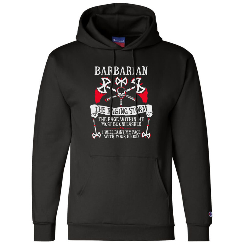 Barbarian Champion Hoodie | Artistshot