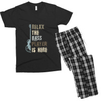 Bass Player Bass Guitar Men's T-shirt Pajama Set | Artistshot