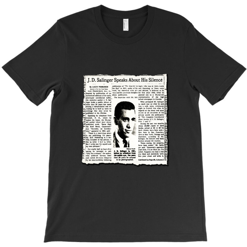 J.d. Salinger T-shirt | Artistshot