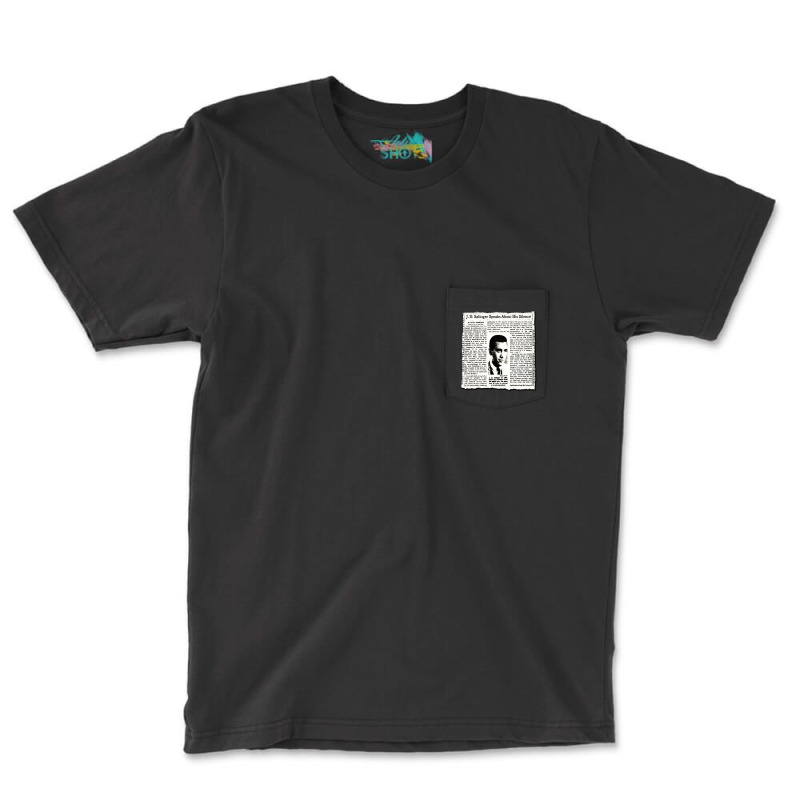 J.d. Salinger Pocket T-shirt | Artistshot