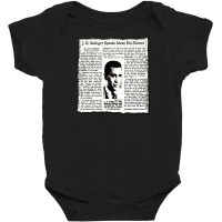 J.d. Salinger Baby Bodysuit | Artistshot