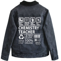 Chemistry Teacher T Shirt - Multitasking Certified Job Gift Item Tee Unisex Sherpa-lined Denim Jacket | Artistshot