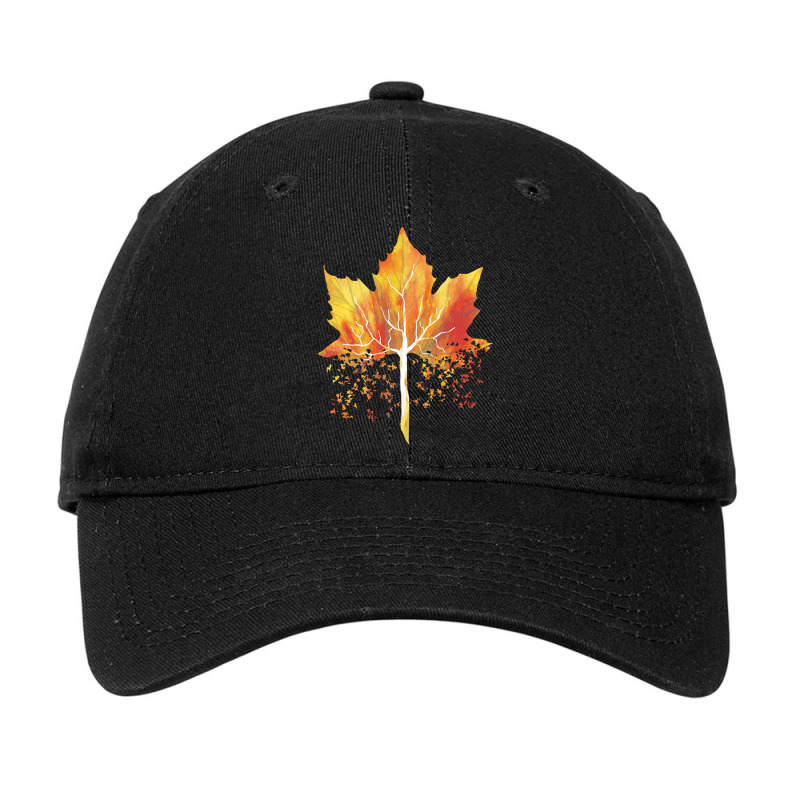 Autumn T  Shirt Leaf Autumn Tree Orange Fall Leaves Lover Season T  Sh Adjustable Cap by sglover982 | Artistshot