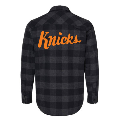 New York Knicks Wordmark Basic Flannel Shirt